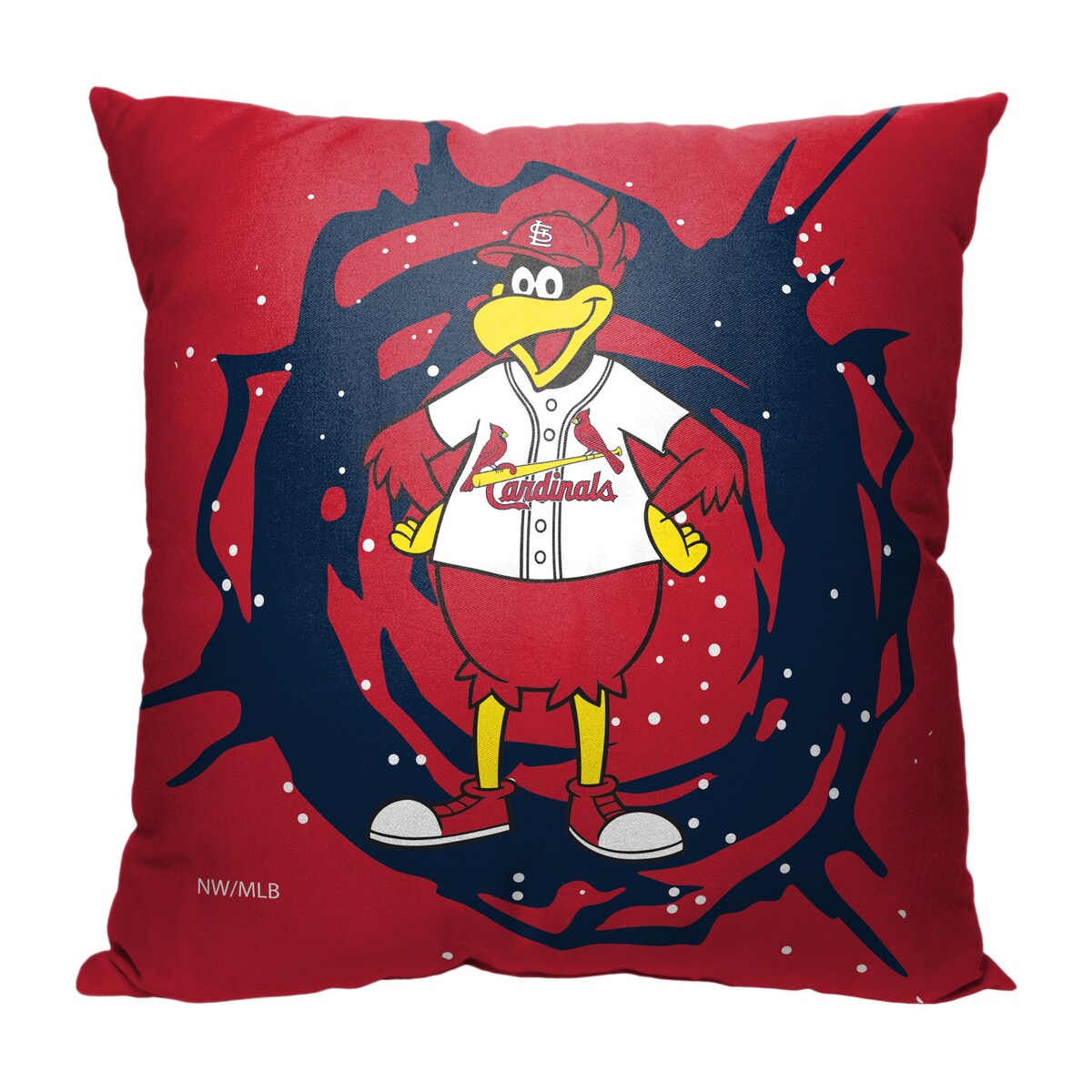 MLB St. Louis Cardinals Mascots 18 Inch Throw Pillow