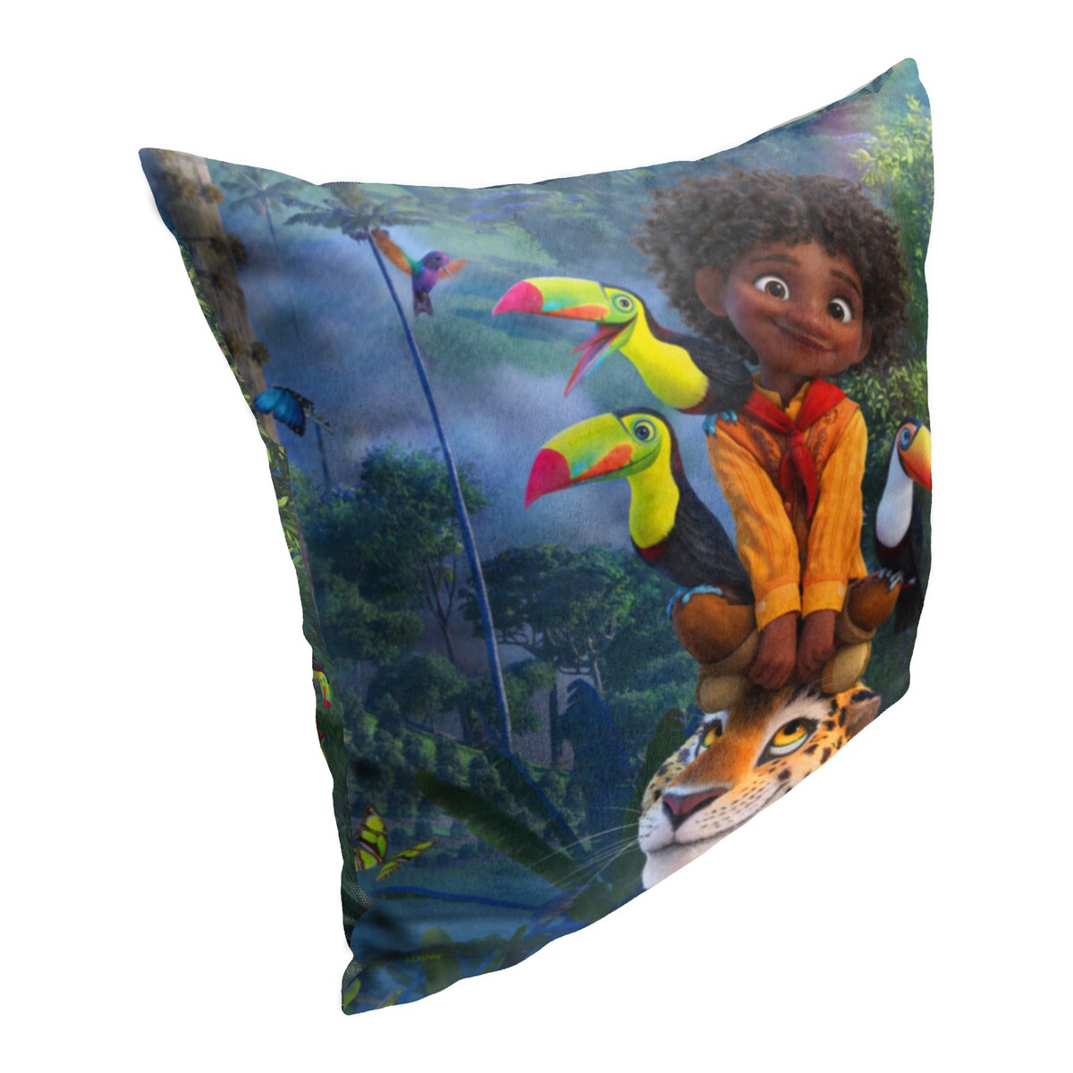 Disney Encanto Jungle Meetup 18 Inch Throw Pillow