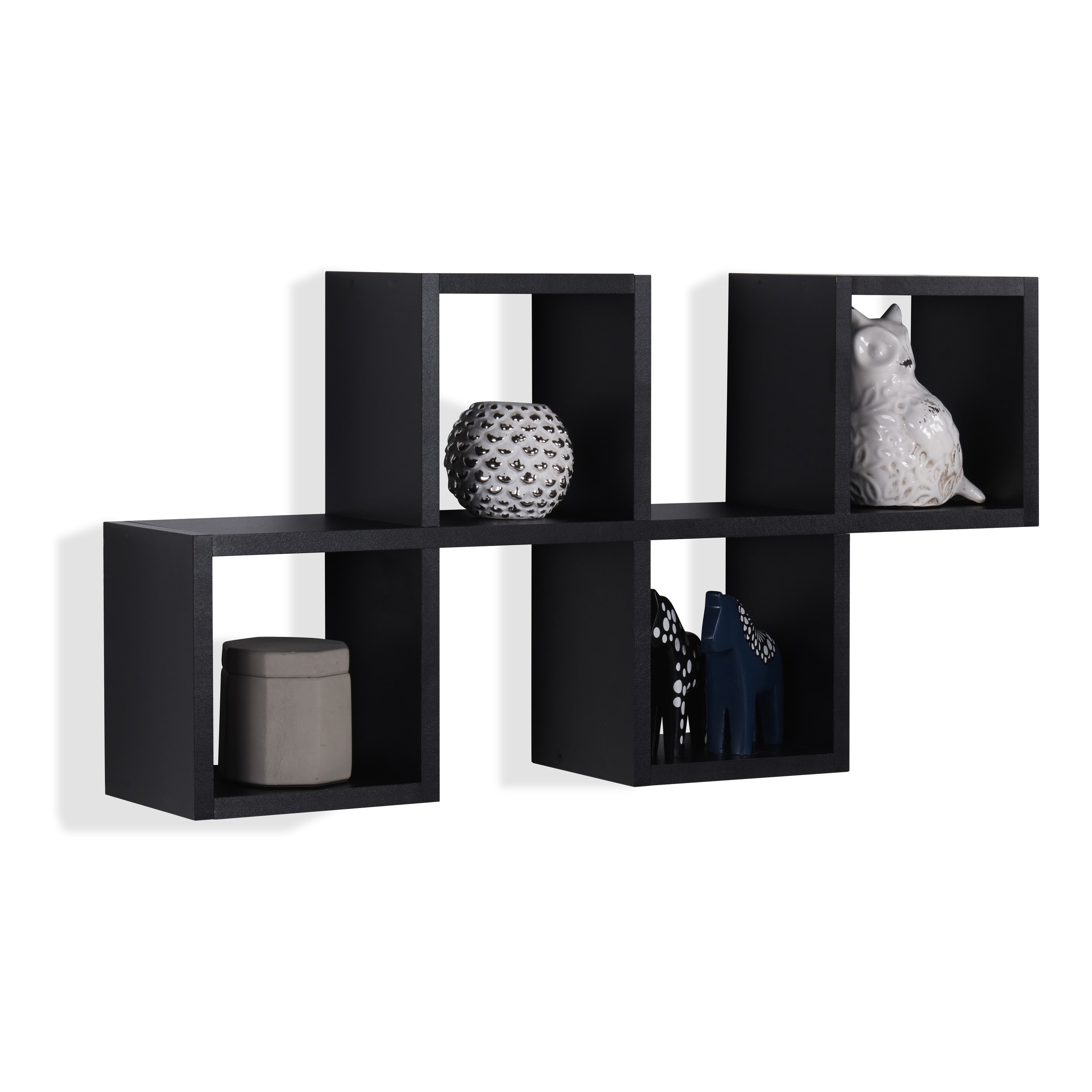 Danya B. Cubby Chessboard Wall Shelf - Horizontal or Vertical