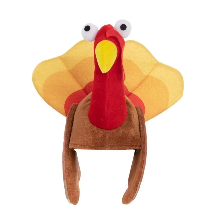 Thanksgiving Turkey Caps: 2-Pack Silly Costume