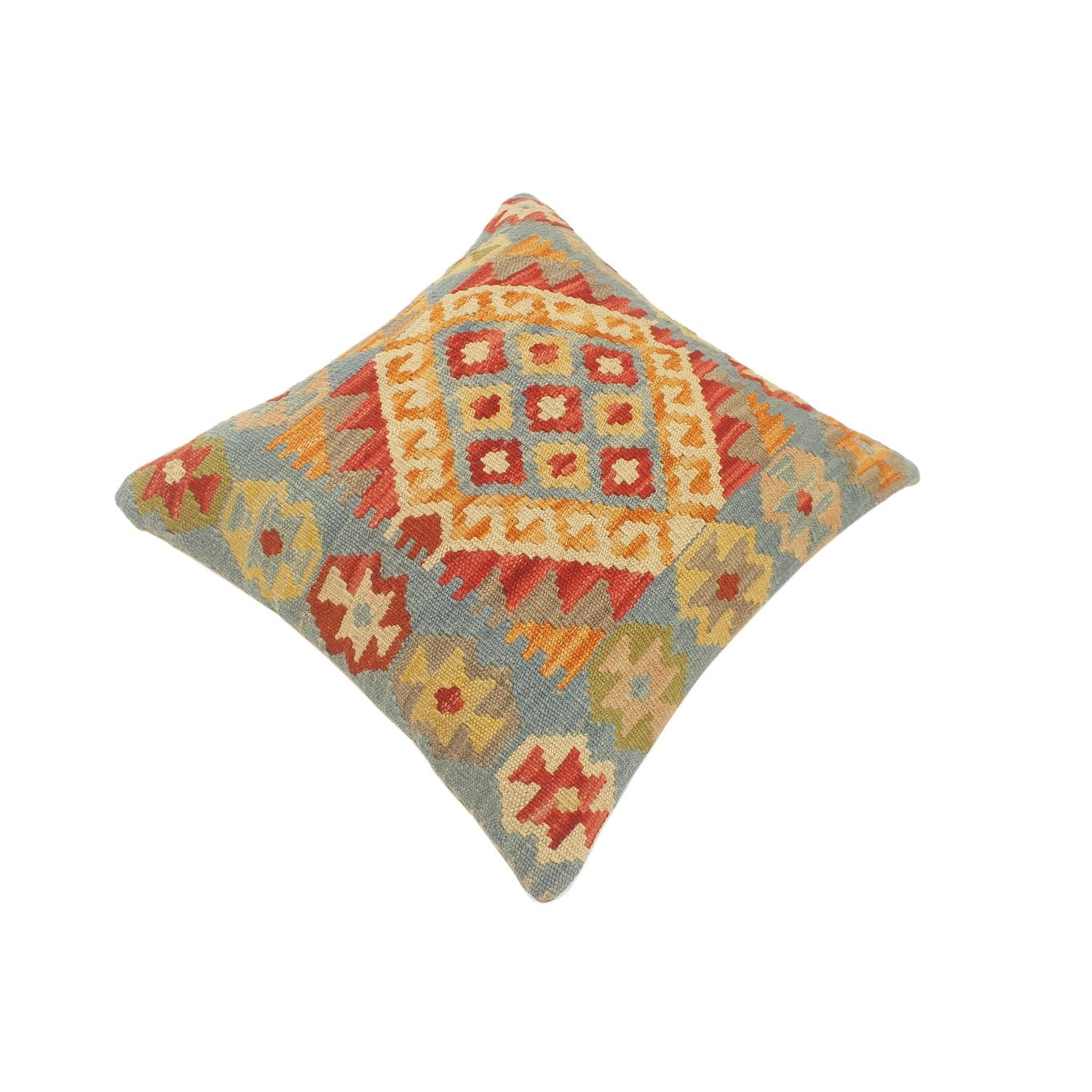 Southwestern Turkish Pollock Hand Woven Kilim Pillow