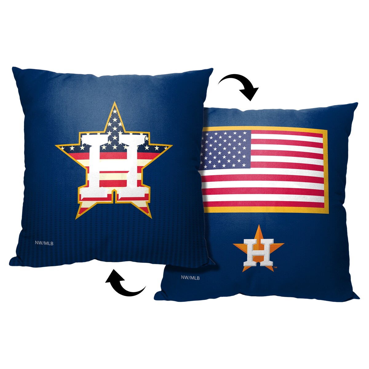 MLB Houston Astros Celebrate Series 18 Inch Throw Pillow