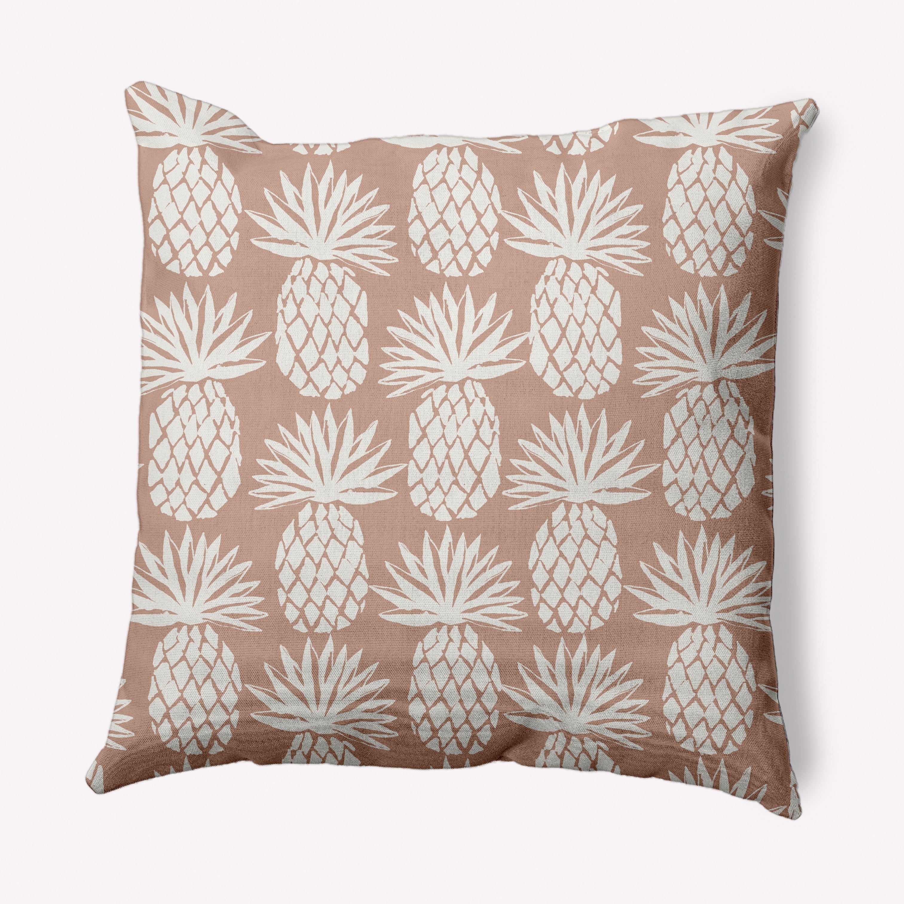 Pineapple Pattern Nautical Decorative Indoor Pillow