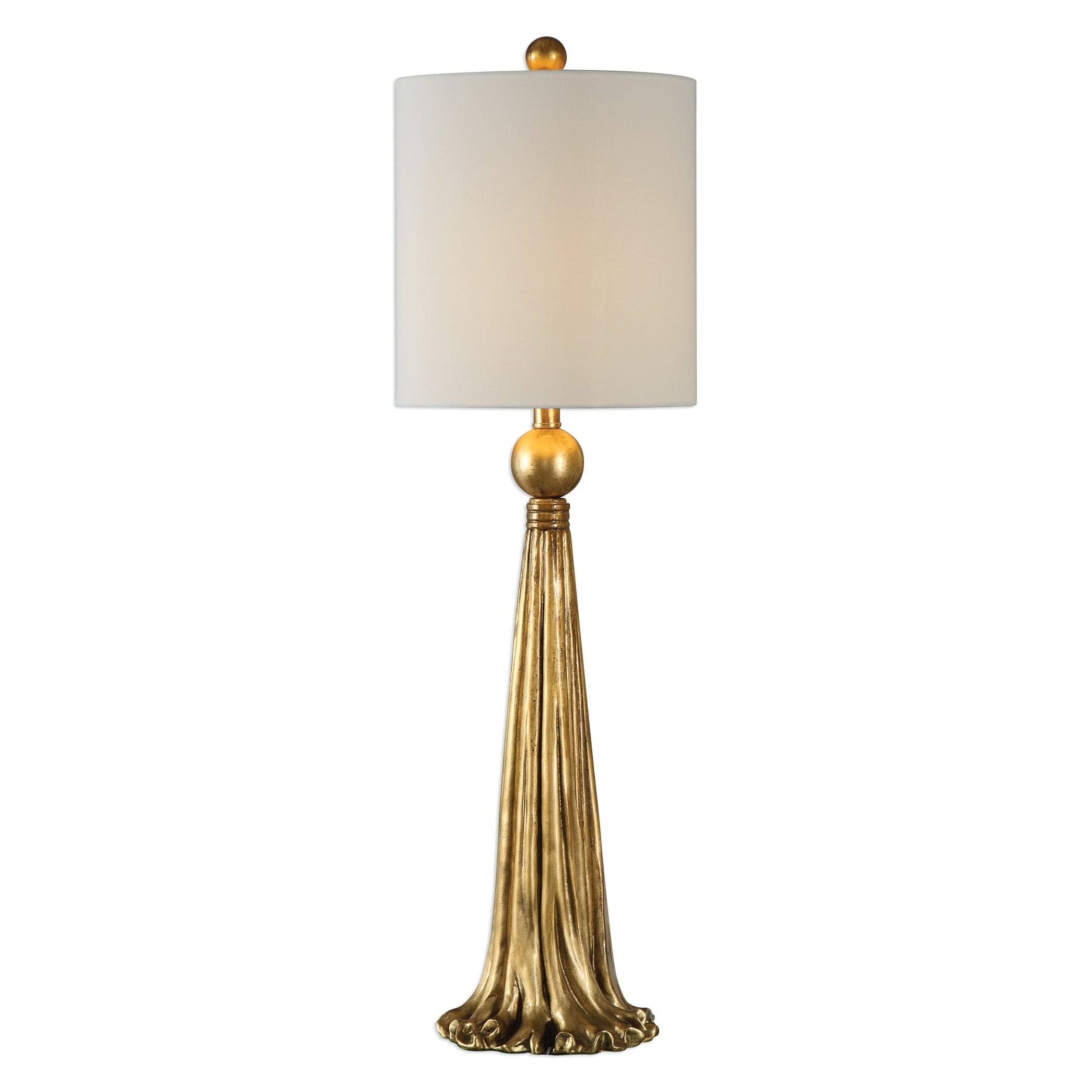 Uttermost Paravani Antiqued Metallic Gold 1-light Table Lamp