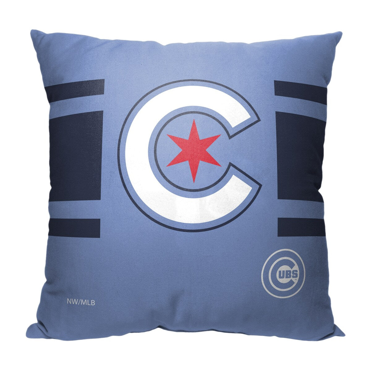 MLB Chicago Cubs City Connect 18 Inch Throw Pillow