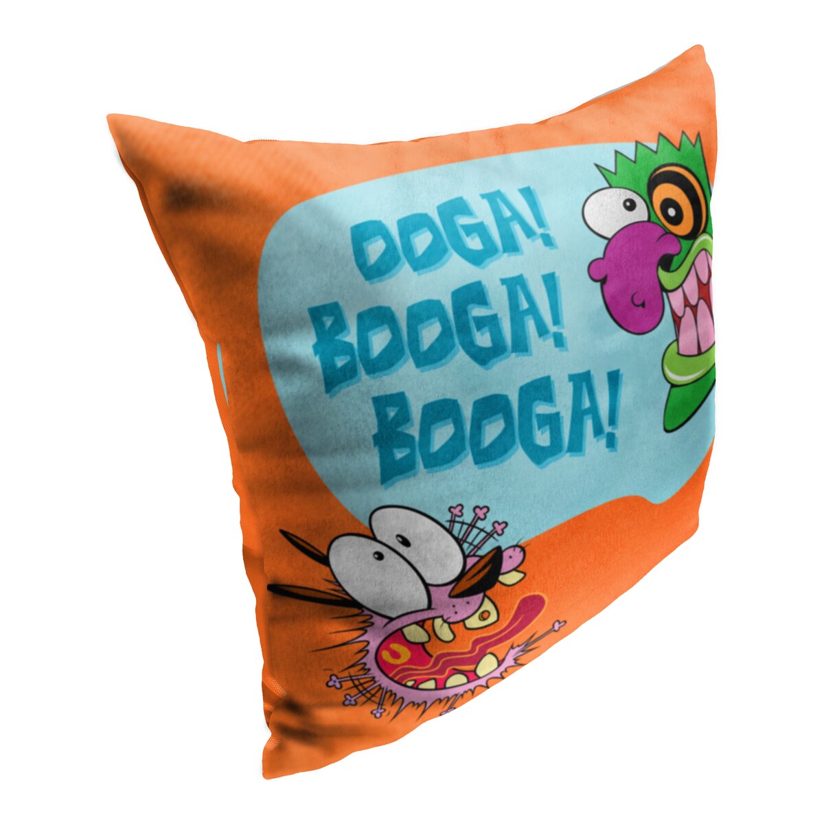 Cartoon Network Courage the Cowardly Dog Ooga Booga 18 Inch Throw Pillow