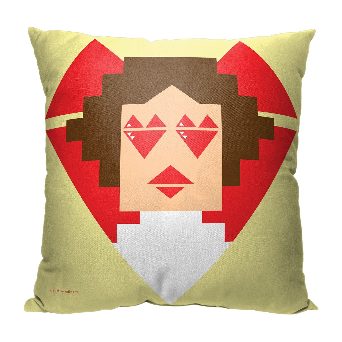 Star Wars Classic Leia I Love You 18 Inch Throw Pillow