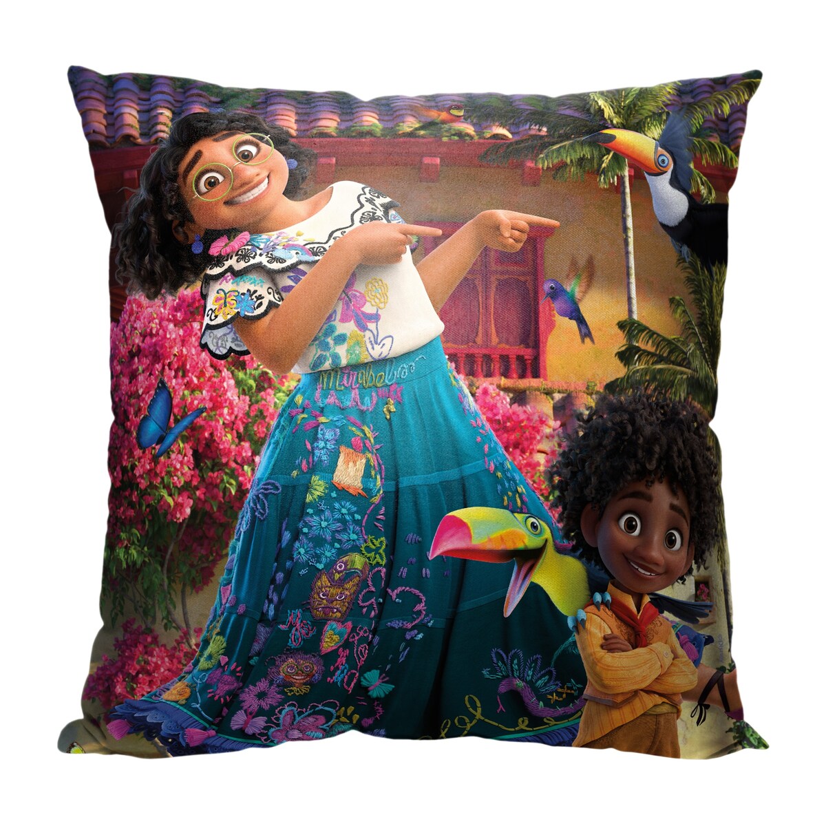 Disney Encanto Magia Della Casa 18 Inch Throw Pillow