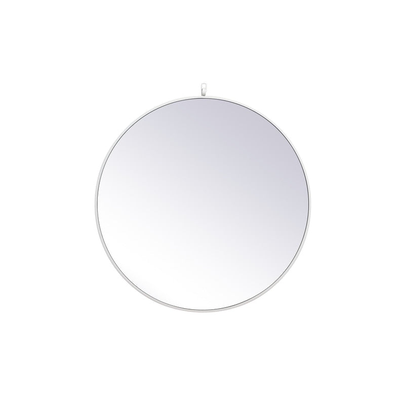 Carson Carrington Labbemala Metal Framed Round Wall Mirror