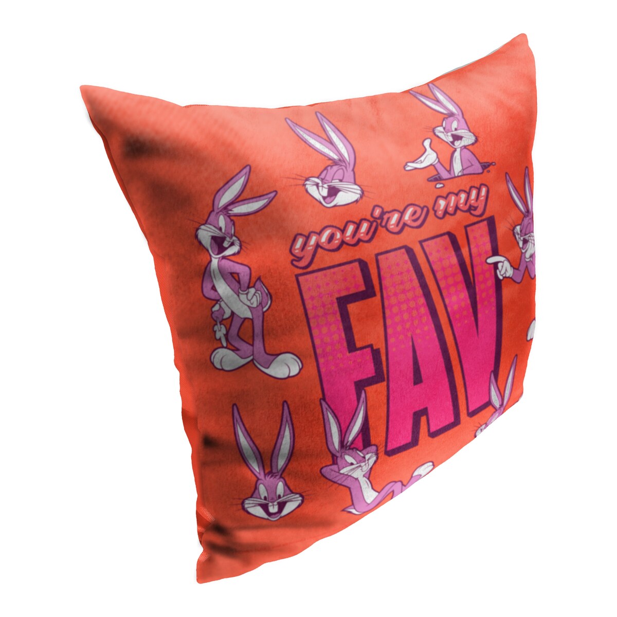 Warner Brothers Looney Tunes You're My Fav 18 Inch Throw Pillow