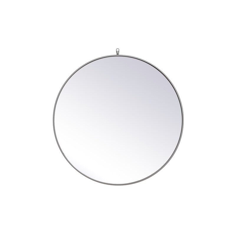 Carson Carrington Labbemala Metal Framed Round Wall Mirror