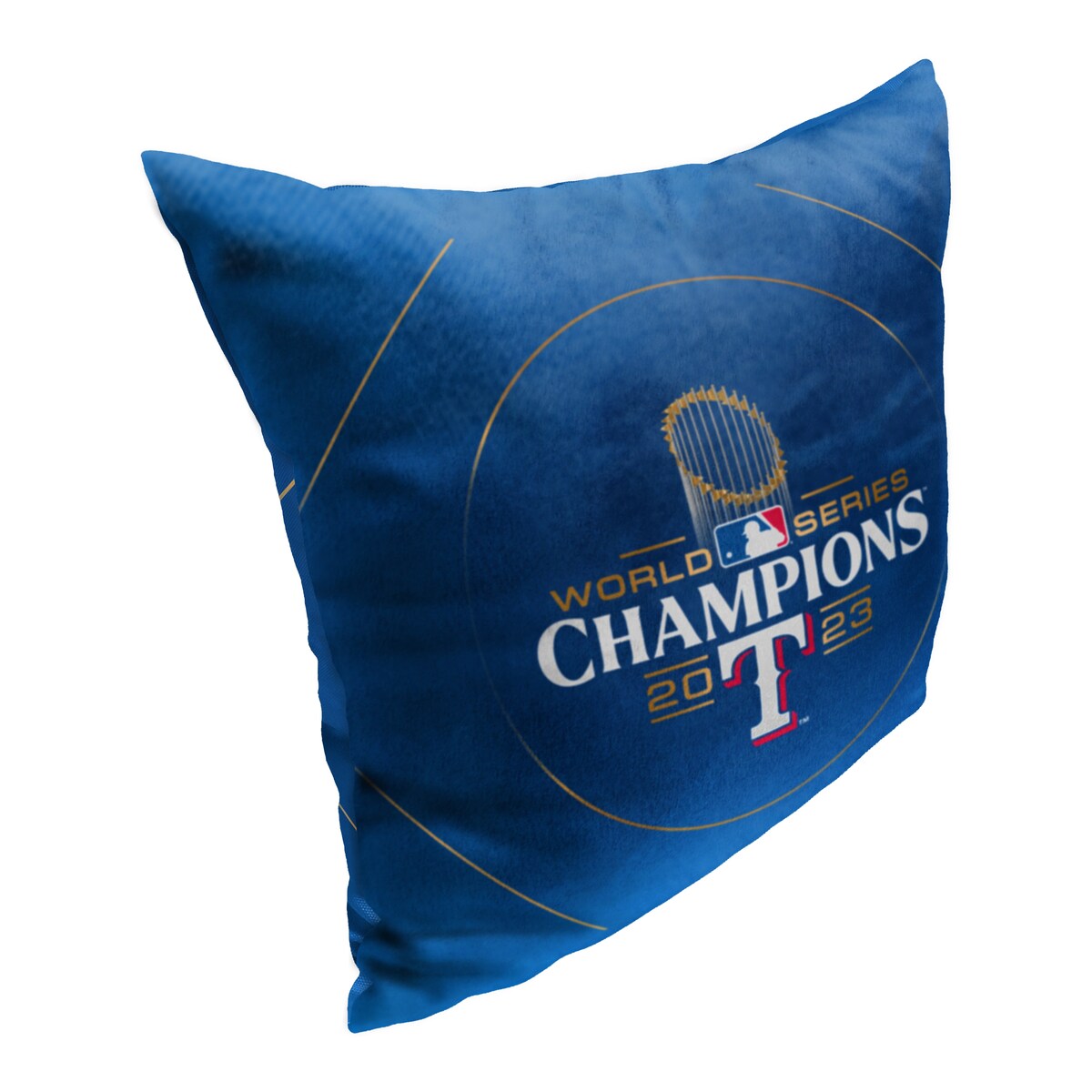 MLB Texas Rangers 2023 World Series Champions Glory 18 Inch Throw Pillow - Blue