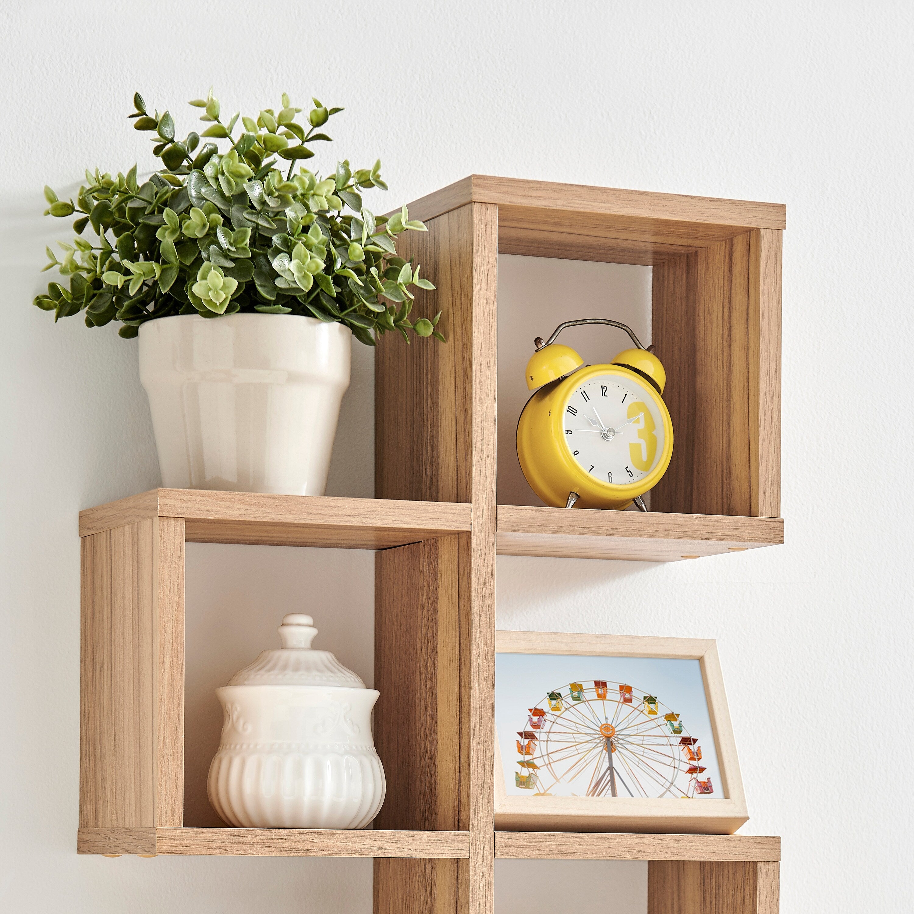 Danya B. Cubby Chessboard Wall Shelf - Horizontal or Vertical