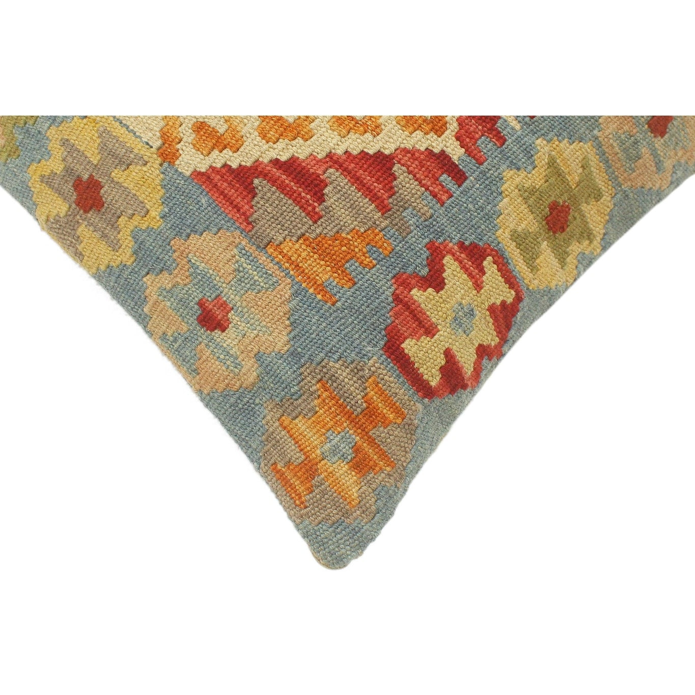 Southwestern Turkish Pollock Hand Woven Kilim Pillow