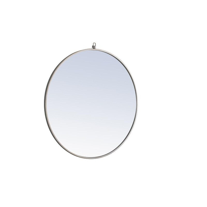 Carson Carrington Labbemala Metal Framed Round Wall Mirror