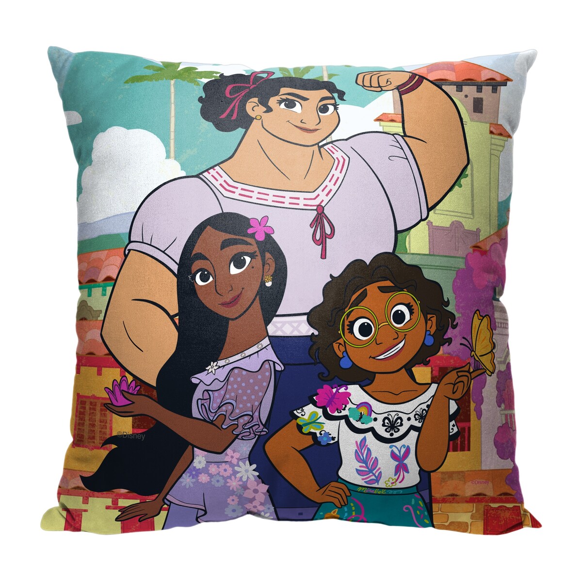 Disney Encanto Familia Power 18 Inch Throw Pillow