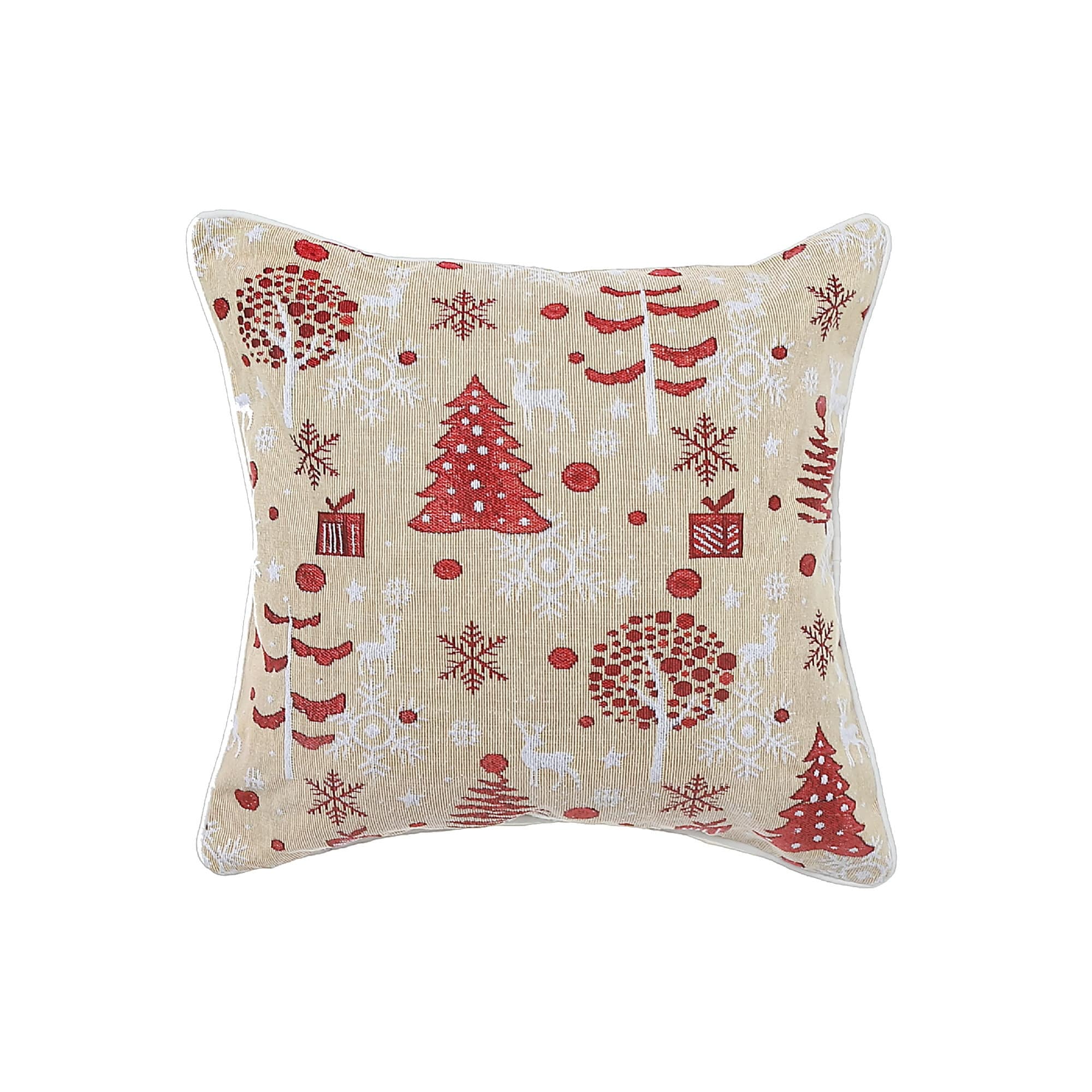 Tapestry Cushion X'Mas Decoration 18 X 18 - Set of 2