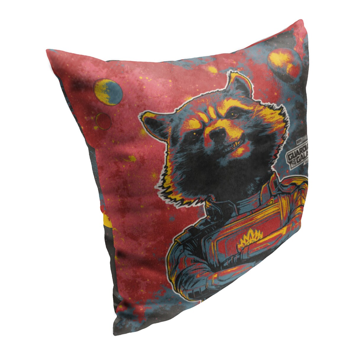 Marvel Guardians of the Galaxy 3 On Guard Printed Throw Pillow - Red