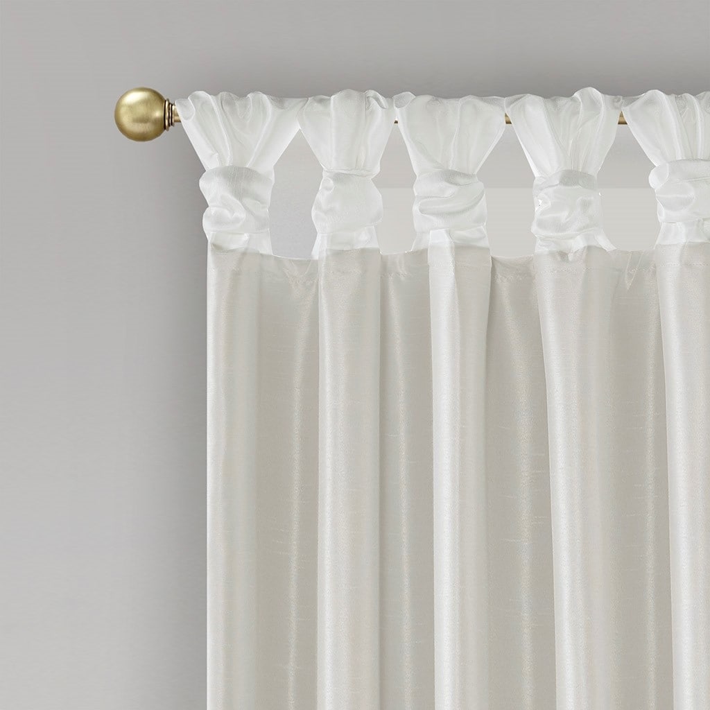 Twist Tab Total Blackout Window Curtain Panel