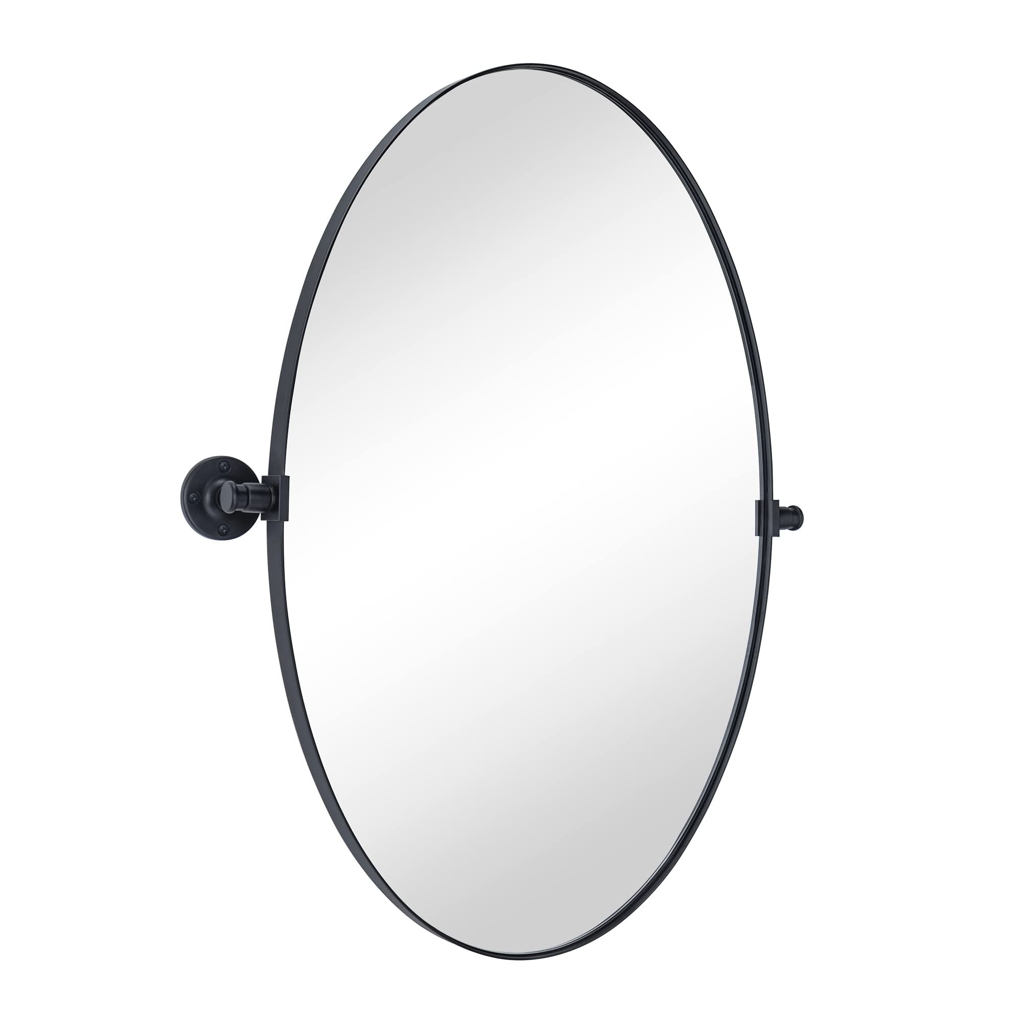 TEHOME Leni Oval Metal Wall Mirror