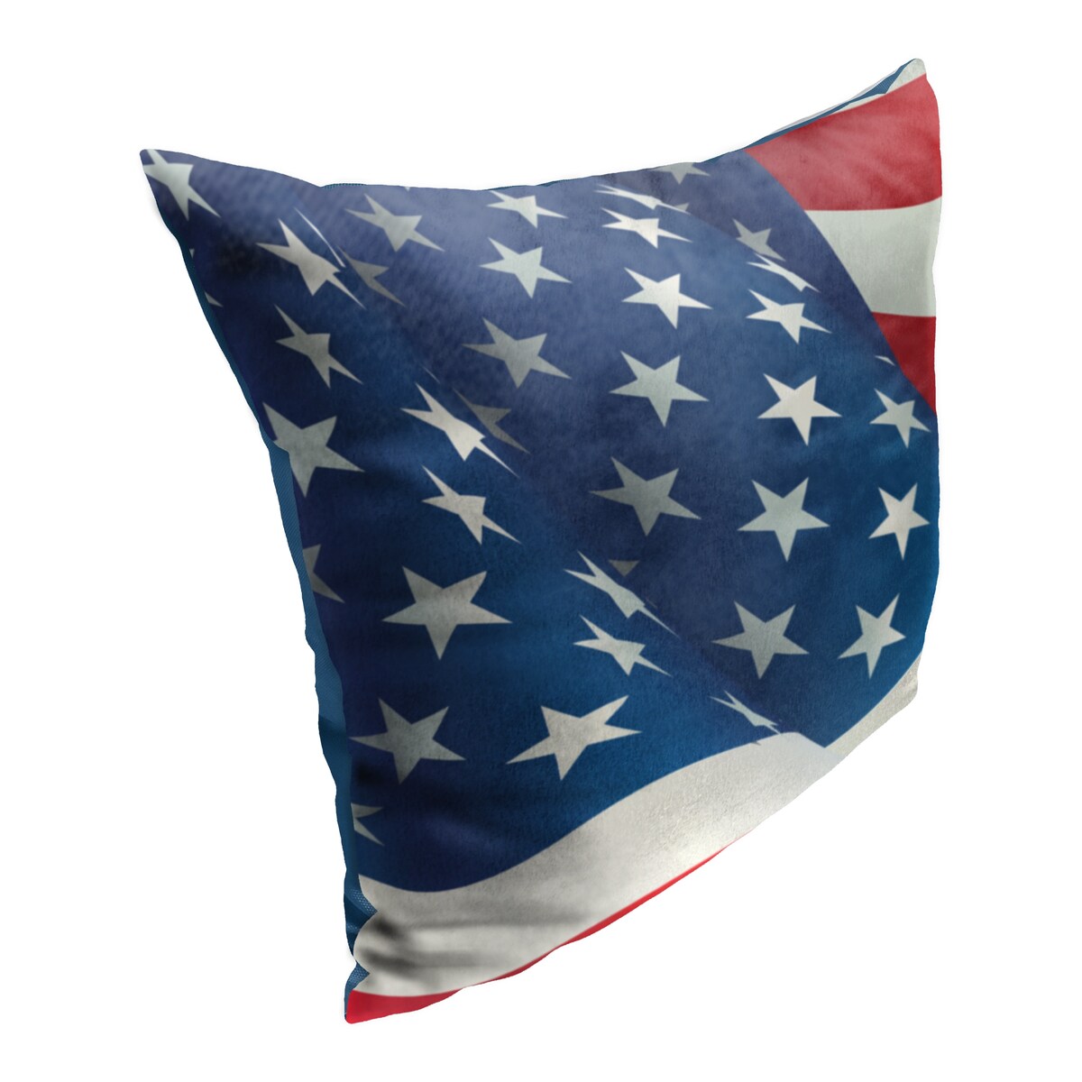 Operation Hat Trick Flag Sway 18 Inch Throw Pillow