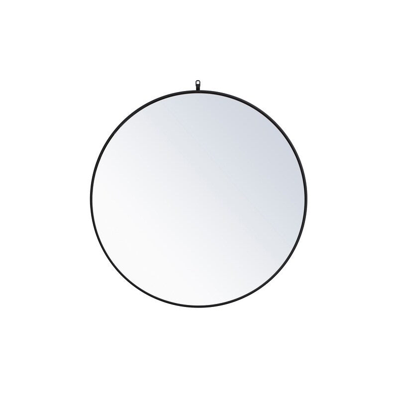 Carson Carrington Labbemala Metal Framed Round Wall Mirror