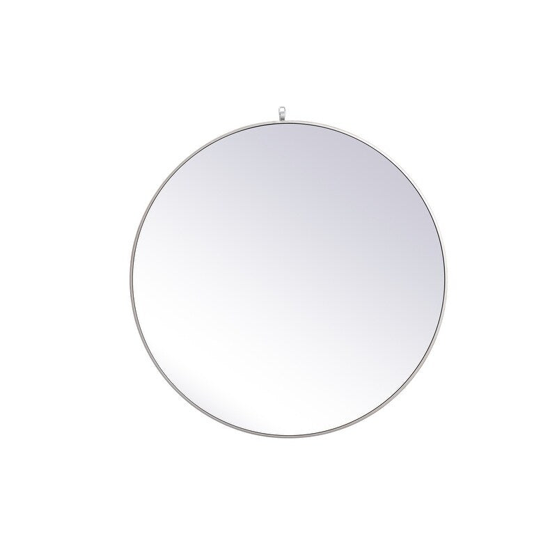 Carson Carrington Labbemala Metal Framed Round Wall Mirror