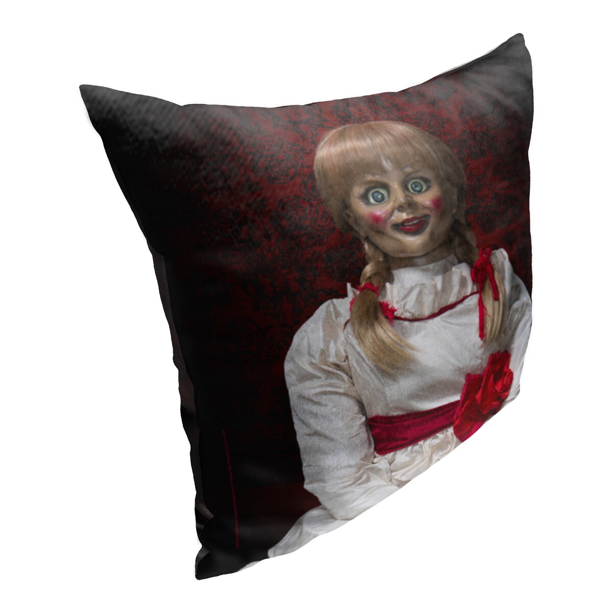 Warner Brothers Horror Annabelle Creepy Stare 18 Inch Throw Pillow