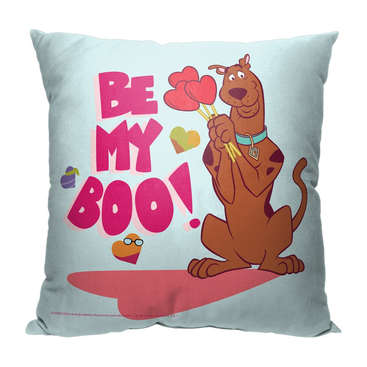 Warner Brothers Scooby Doo Be My Boo 18 Inch Throw Pillow