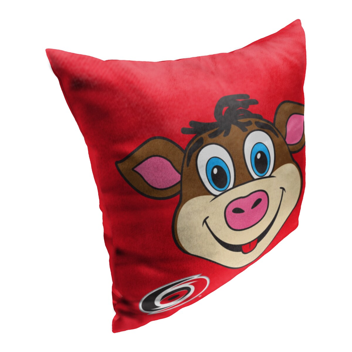 NHL Mascot Love Hurricanes Printed Throw Pillow - Red