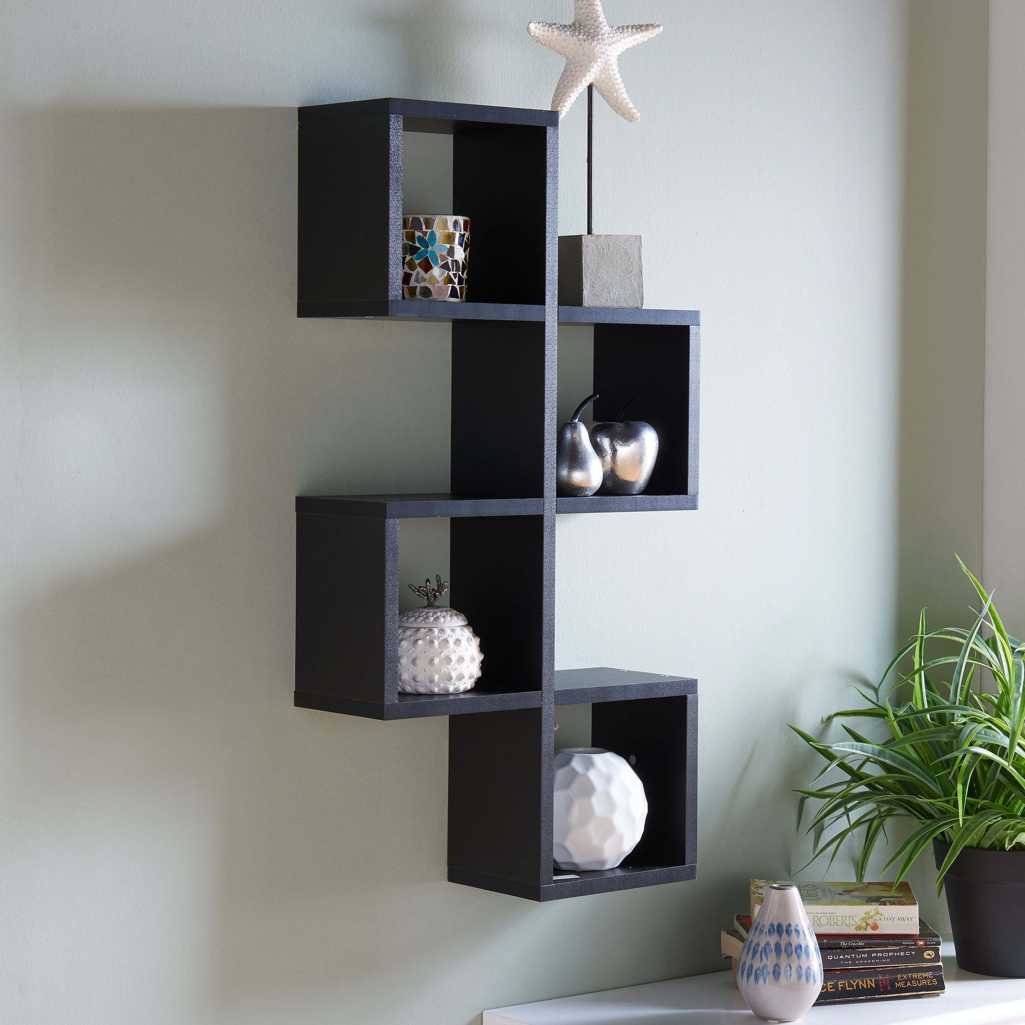 Danya B. Cubby Chessboard Wall Shelf - Horizontal or Vertical