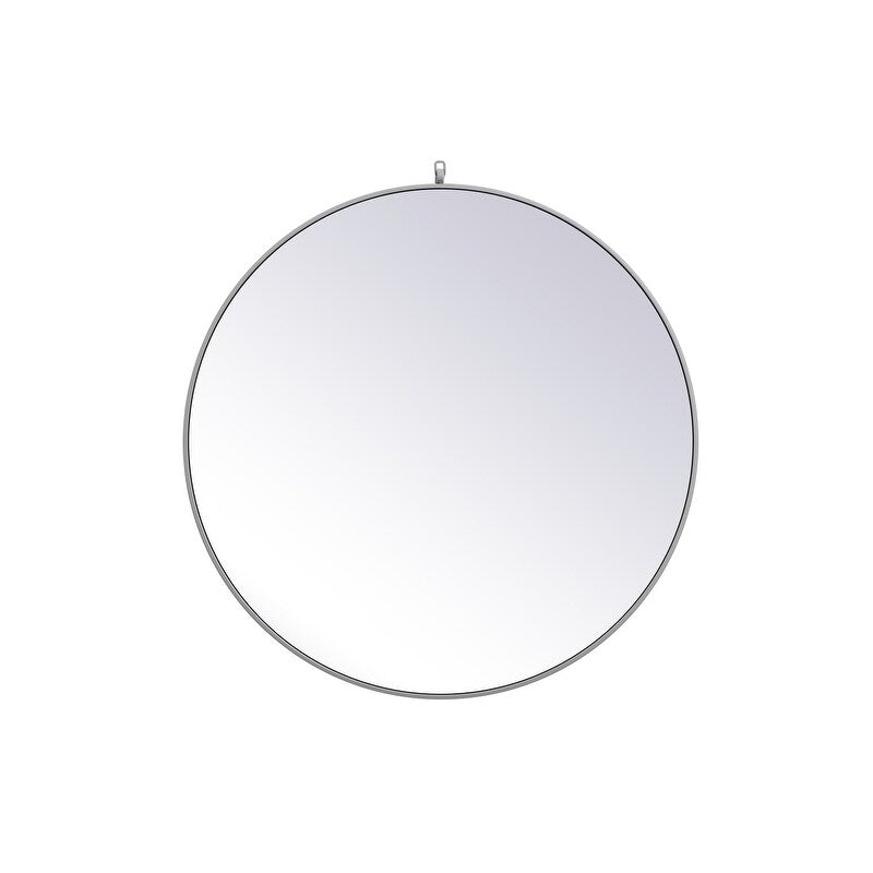 Carson Carrington Labbemala Metal Framed Round Wall Mirror