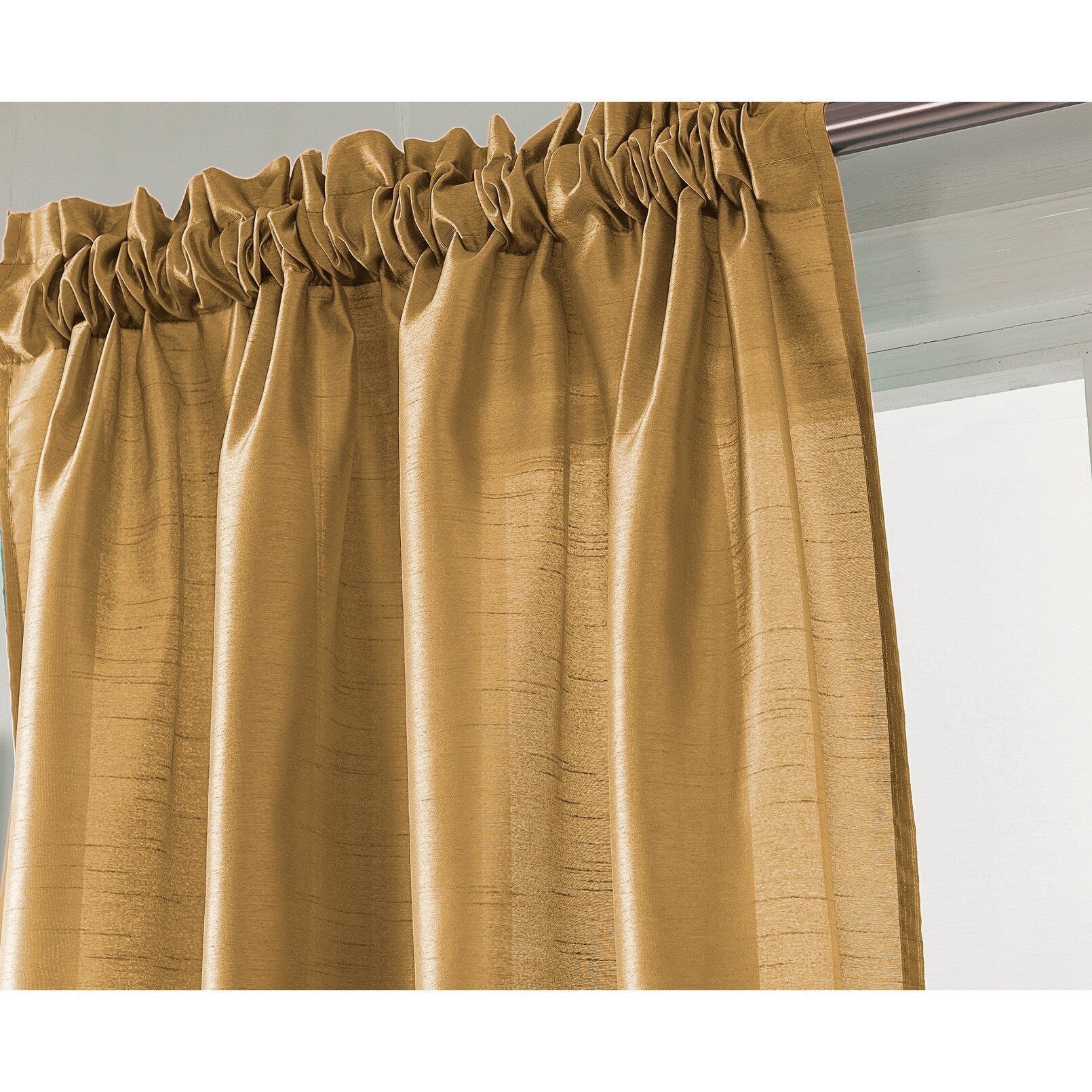 Porch & Den Eads 84-inch Rod Pocket Curtain Panel