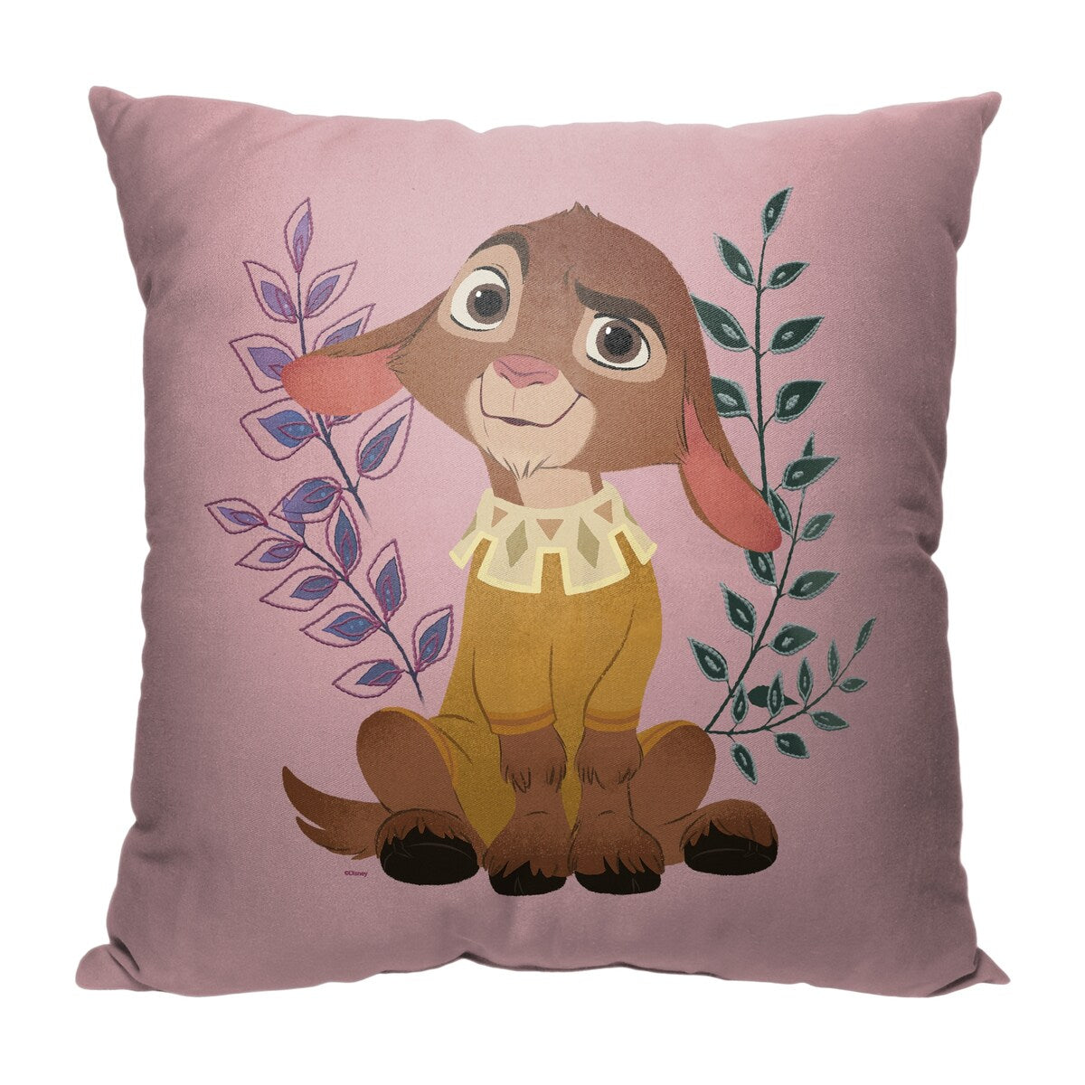 Disney Wish Valentino Printed Throw Pillow - Pink