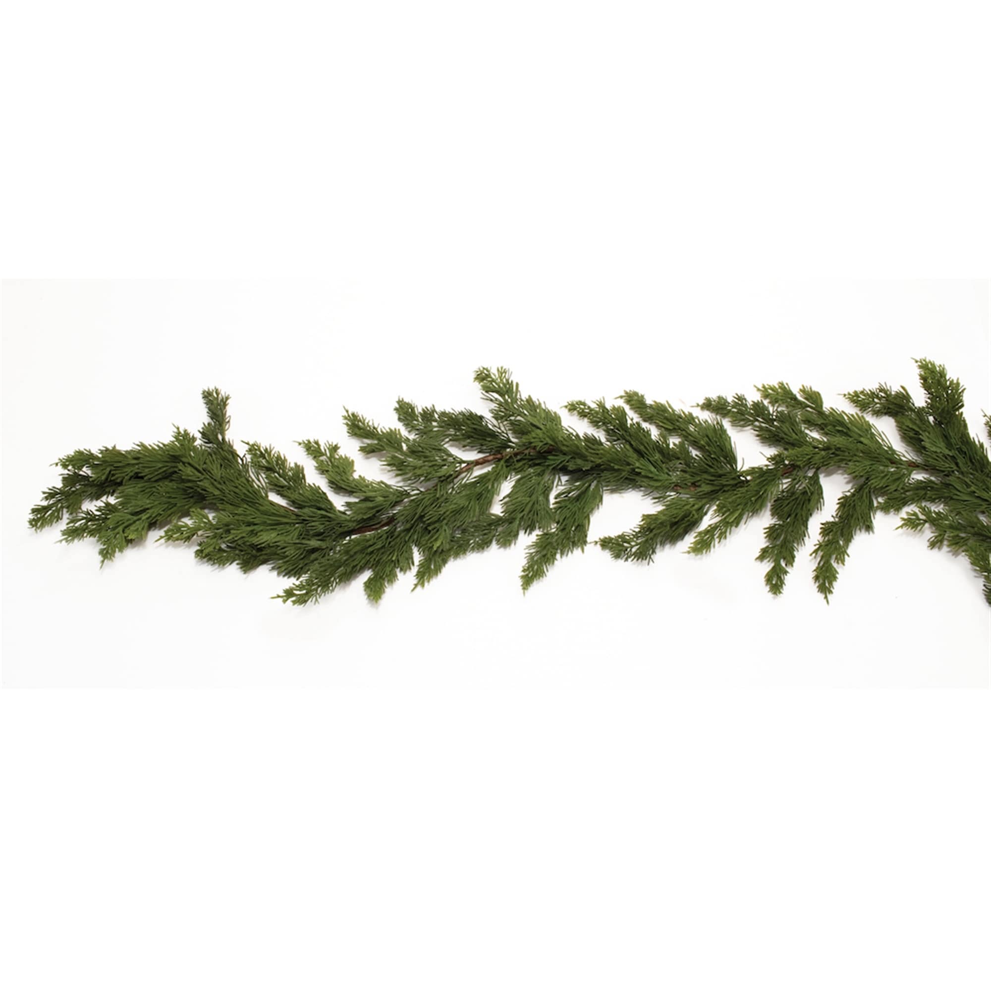 Winter Pine Garland 6'L - Green