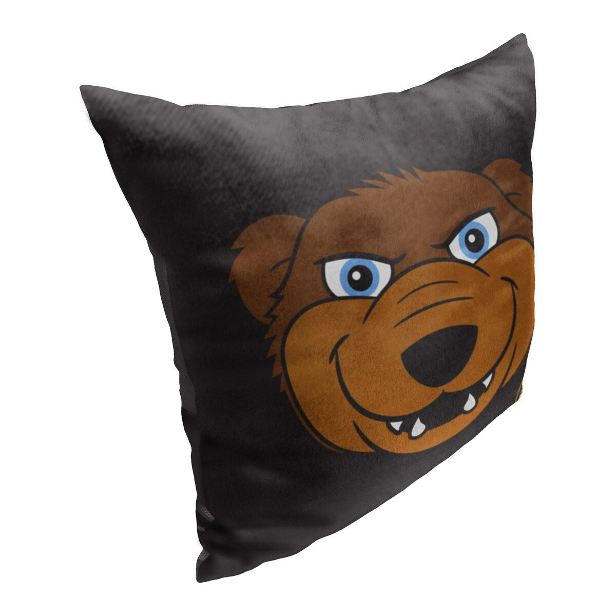 NHL Mascot Love Bruins Printed Throw Pillow - Black