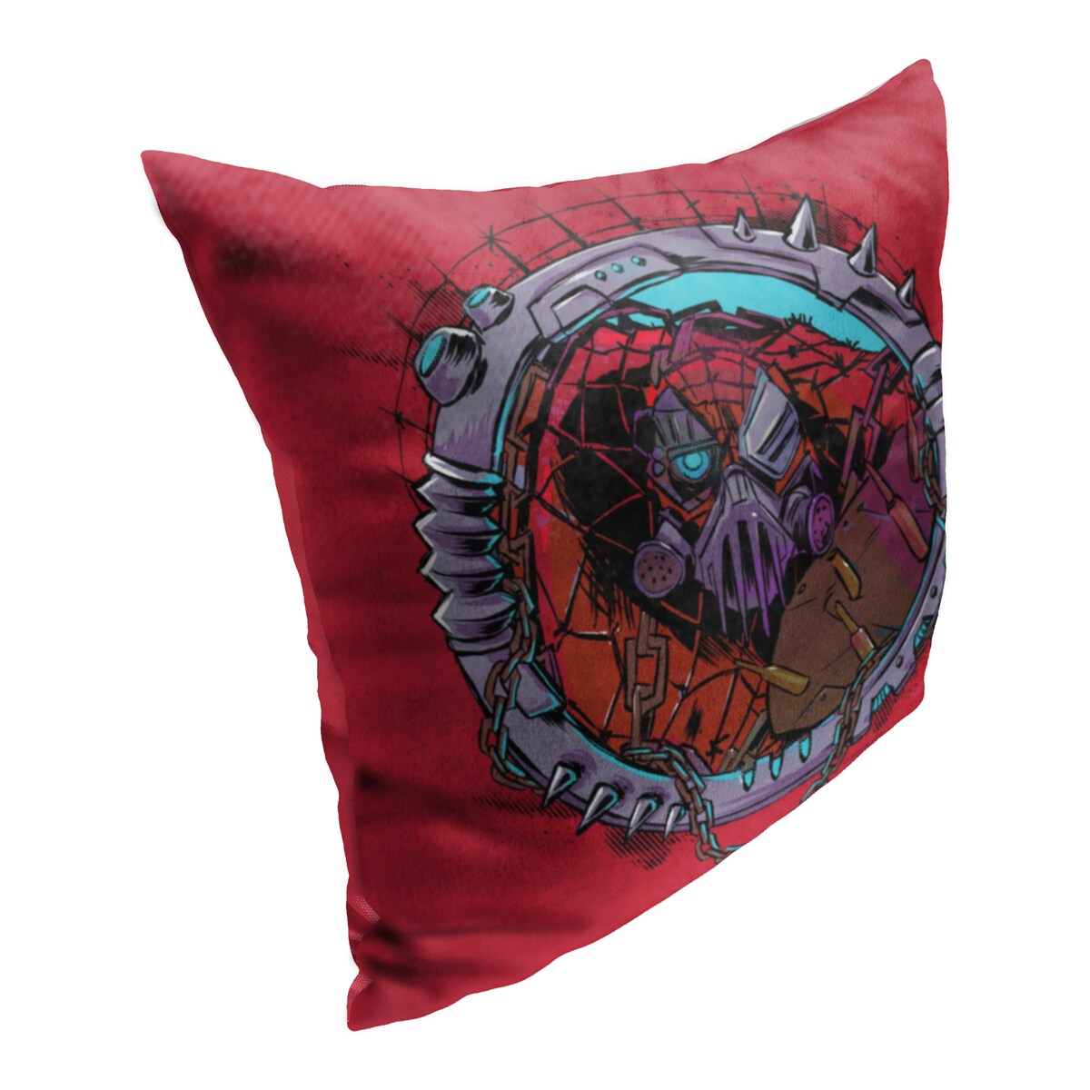 Marvel Spiderman Across the Spiderverse Cyborg 18 Inch Throw Pillow