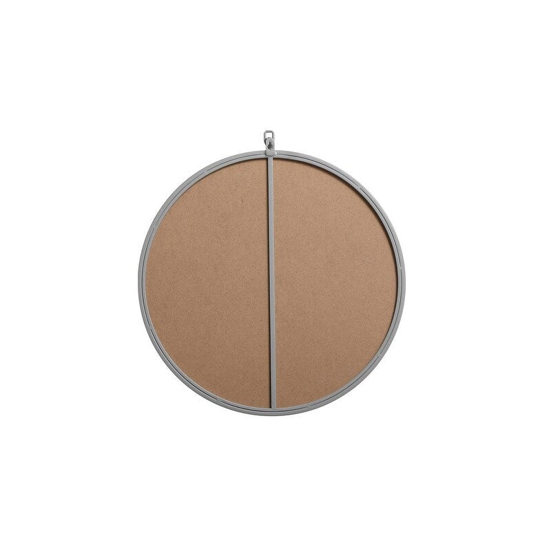 Carson Carrington Labbemala Metal Framed Round Wall Mirror