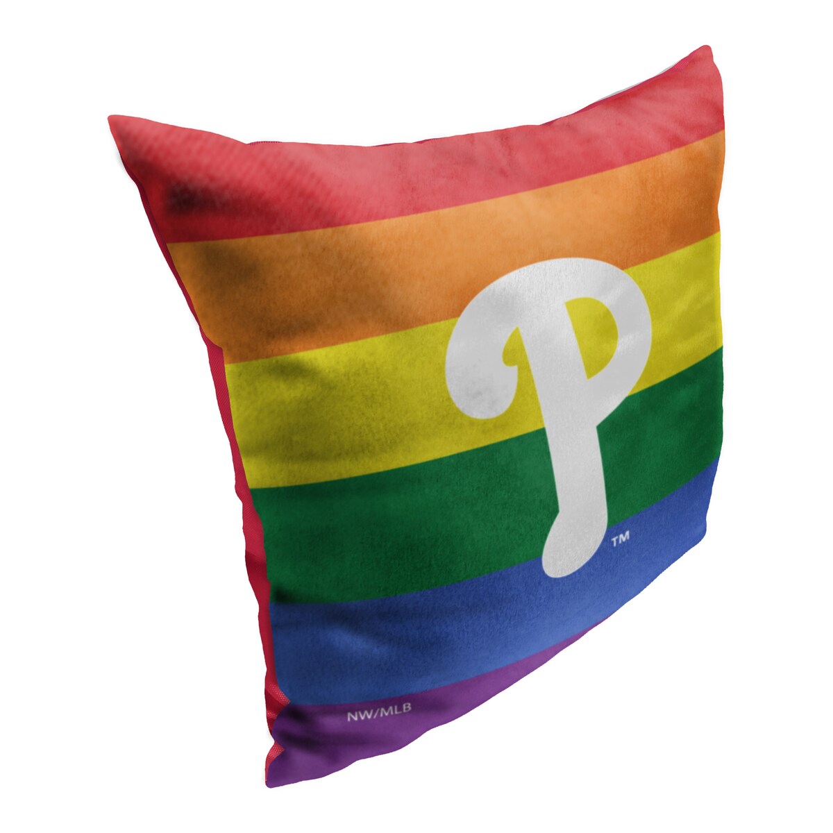 MLB Philadelphia Phillies Pride Series 18 Inch Throw Pillow