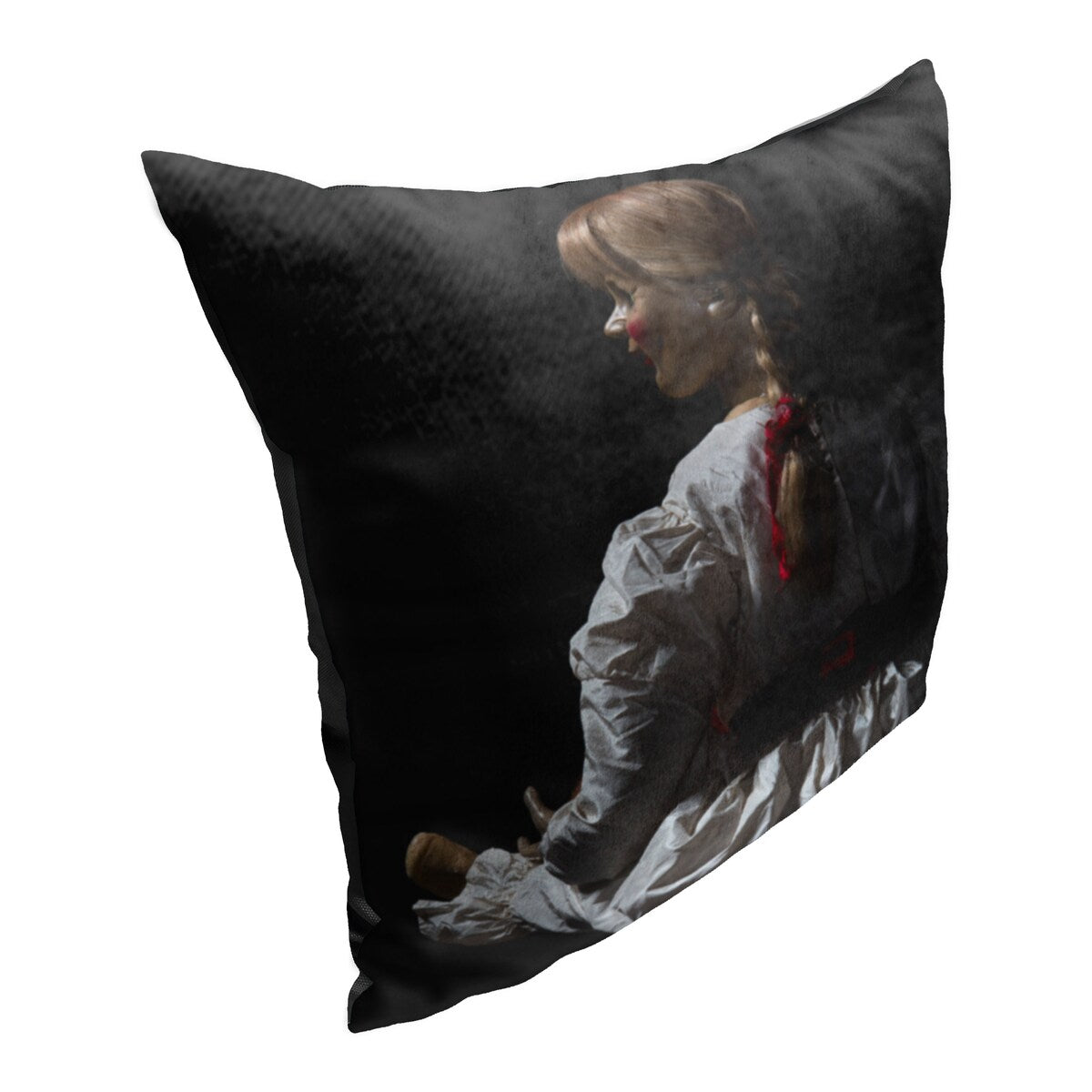 Warner Brothers Horror Annabelle Turn to Face You 18 Inch Throw Pillow