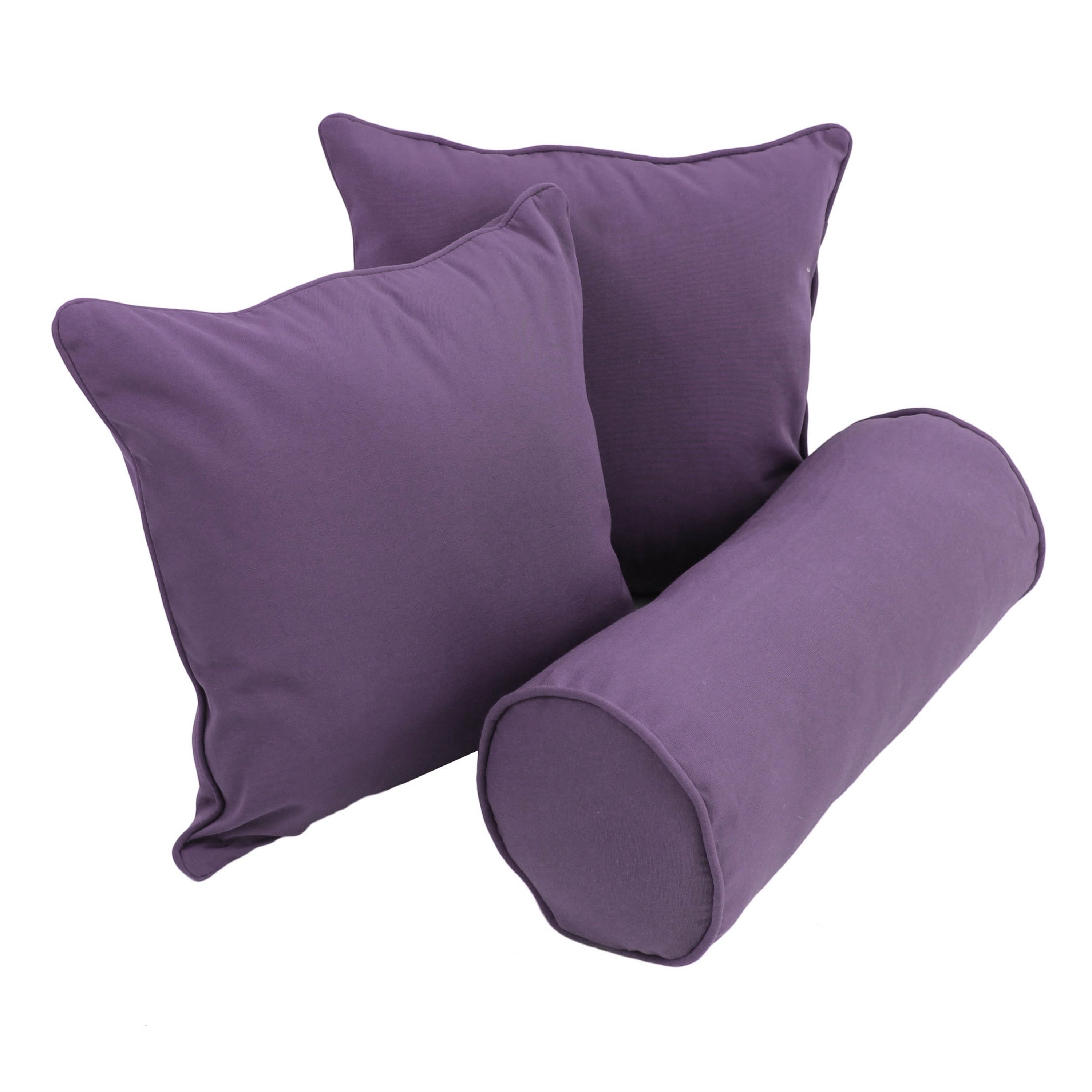 Delaney 3-Piece Twill Throw Pillow Set