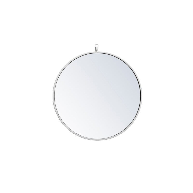 Carson Carrington Labbemala Metal Framed Round Wall Mirror