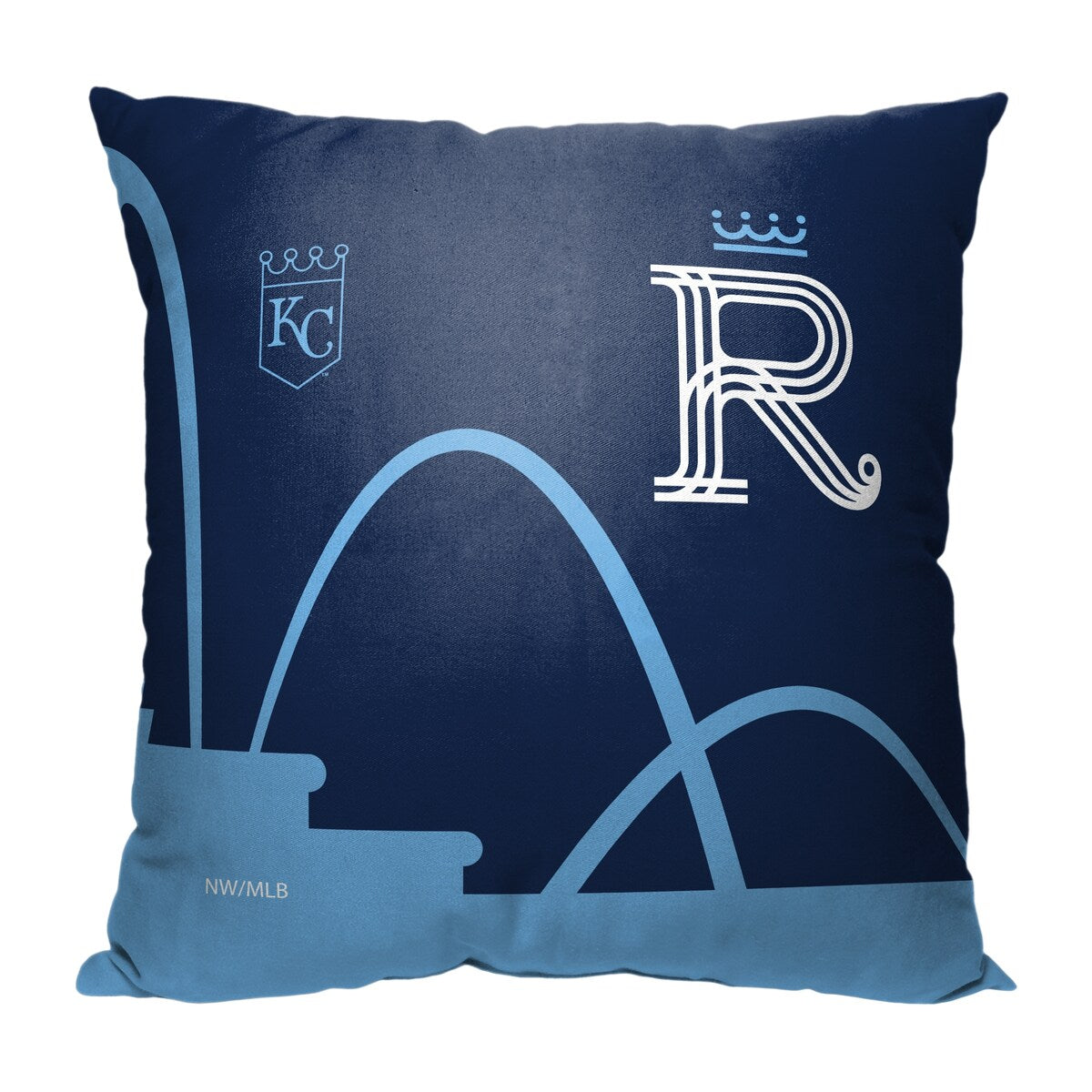 MLB Kansas City Royals City Connect 18 Inch Throw Pillow