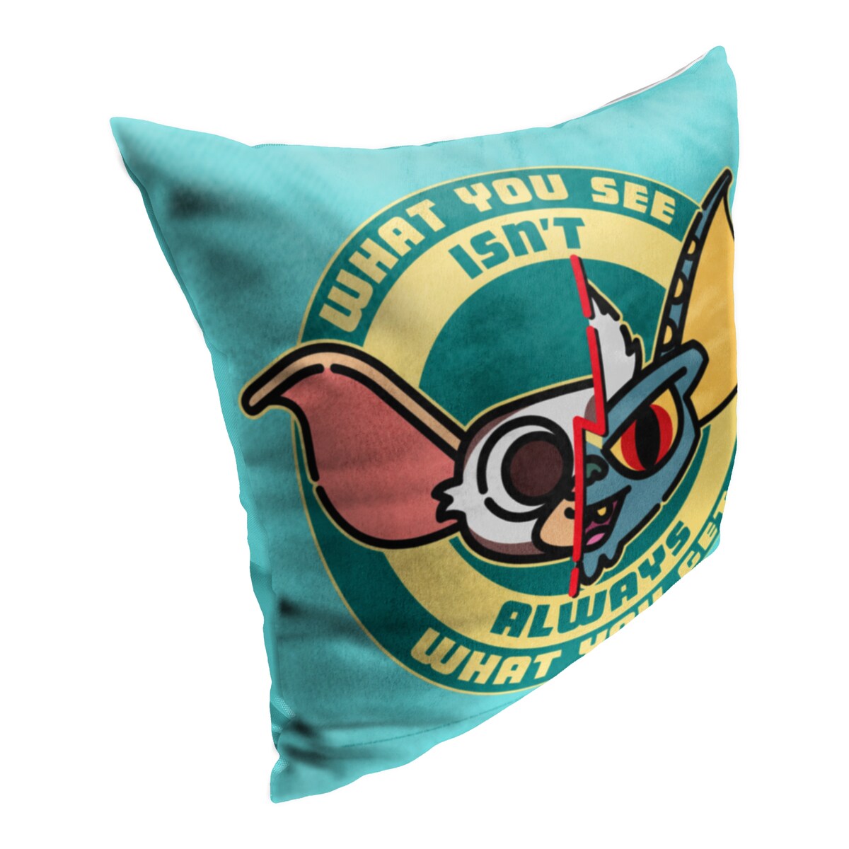 Warner Brothers Gremlins Not What You Get 18 Inch Throw Pillow