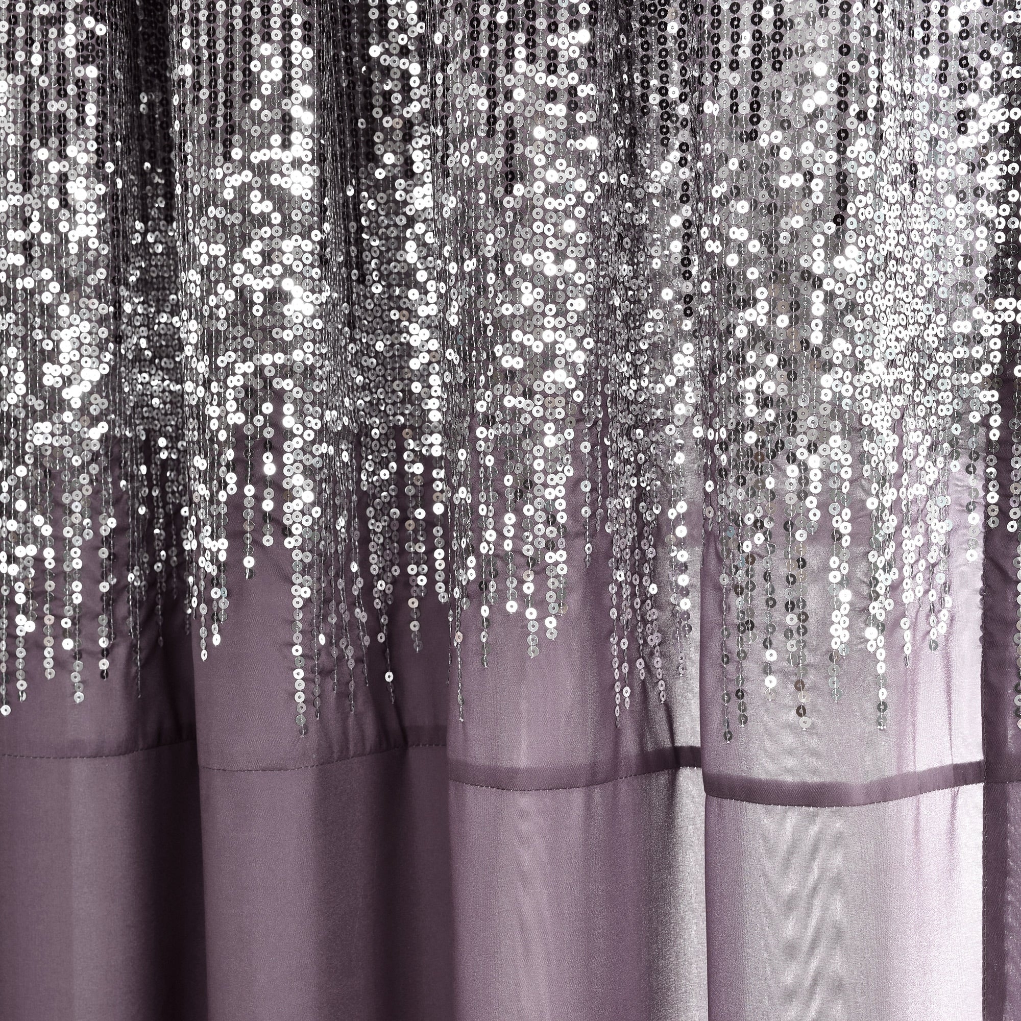 Lush Decor Shimmer Sequins Window Curtain Panel Pair - 84 x 42 - 84 x 42