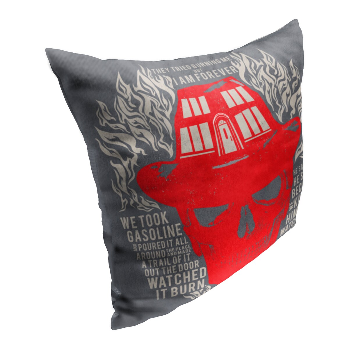 Warner Brothers Horror Nightmare On Elm St I am Forever 18 Inch Throw Pillow