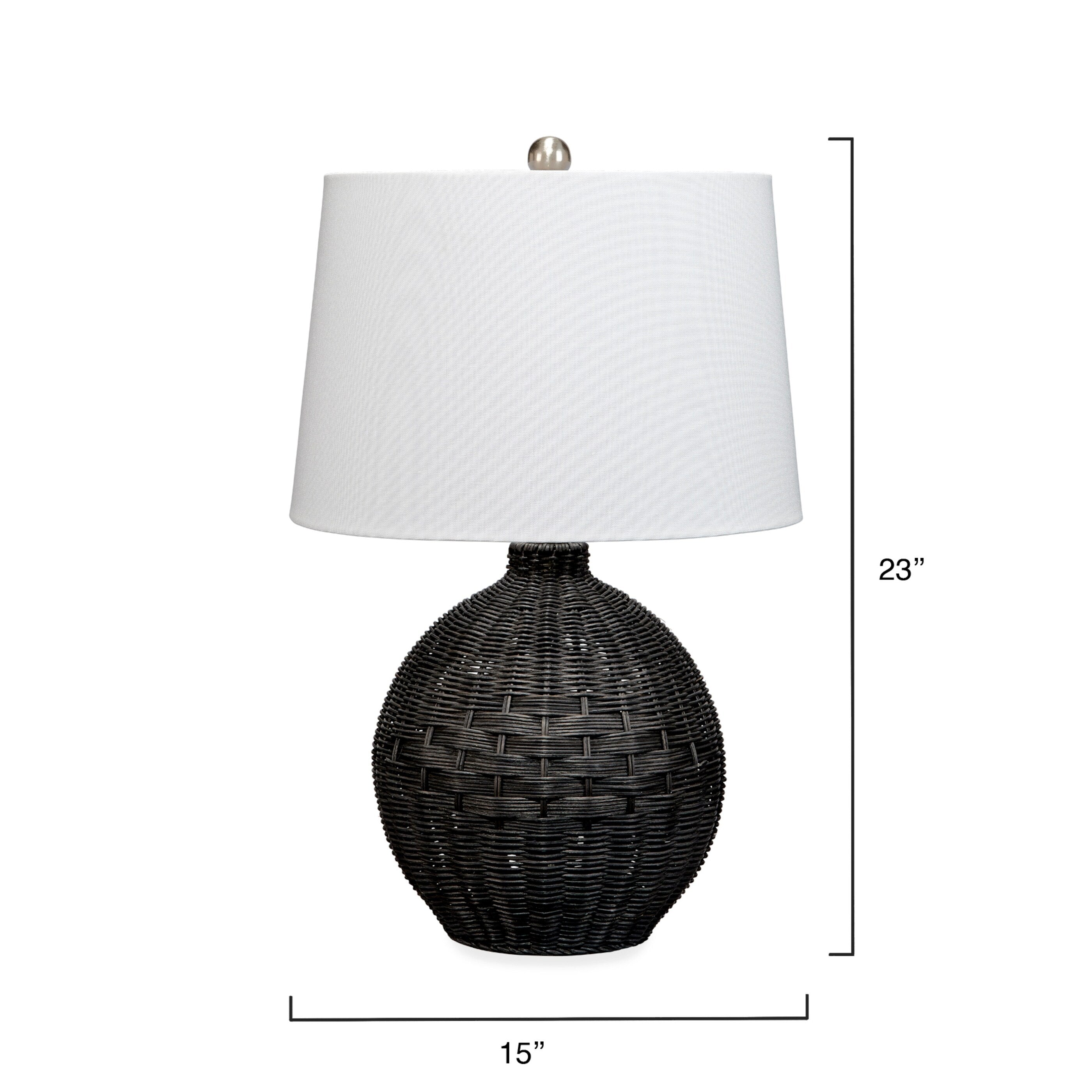 Alden Décor Havana Rattan Table Lamp