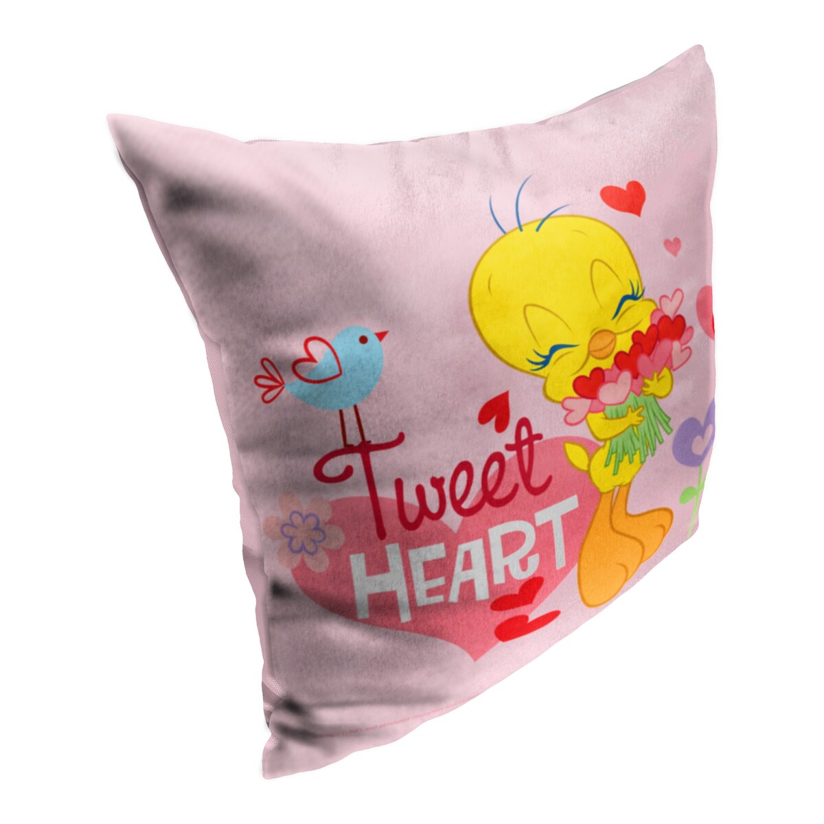 Warner Brothers Looney Tunes Tweet Heart 18 Inch Throw Pillow