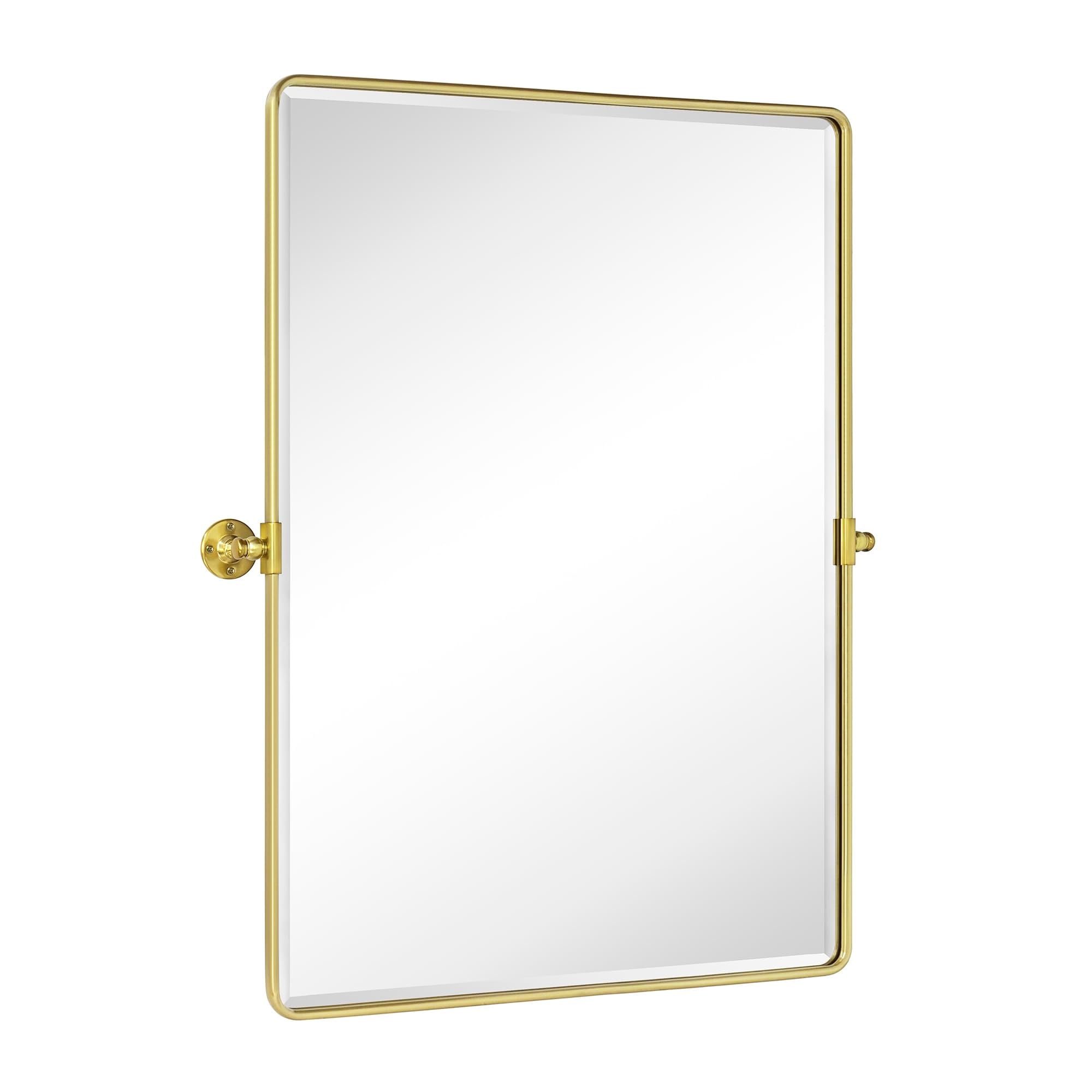 TEHOME Woodvale Rectangle Vertical Metal Wall Mirrors