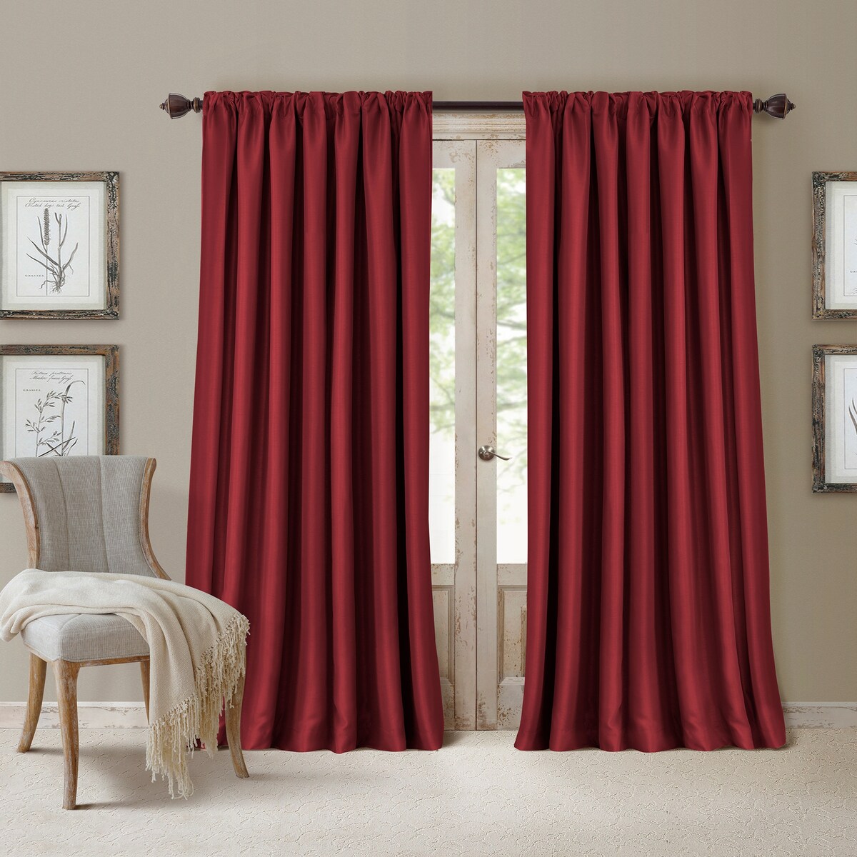 All Seasons Blackout Window Curtain (Single Panel)